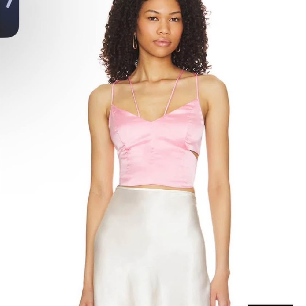 Pink Women's Strappy Top